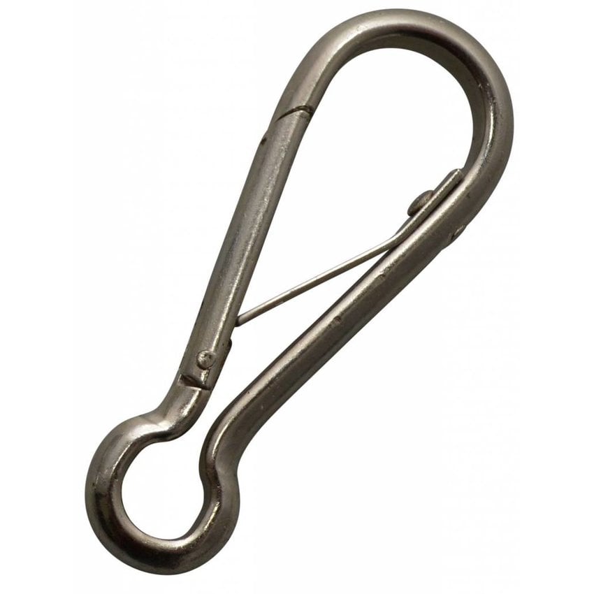 Snap Hook Din 5299 With Springclip For Sale - Wire rope stunter