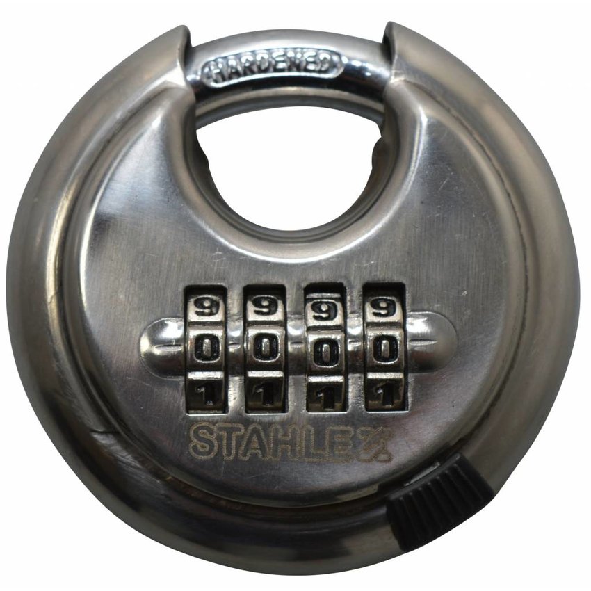 Vorhänge-Rundschlossen 70mm met cijfercombinatie
