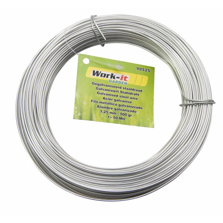 Iron wire  Galvanised 1.25 mm - 500 grams