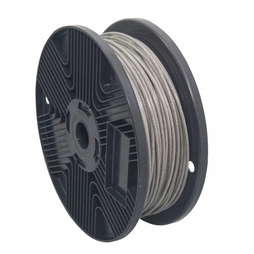 Stainless Wire Ropes 2/3 mm PVC 100 meter