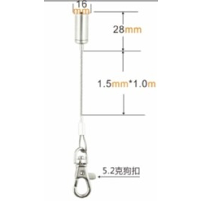 Suspension kit Wire Rope 10