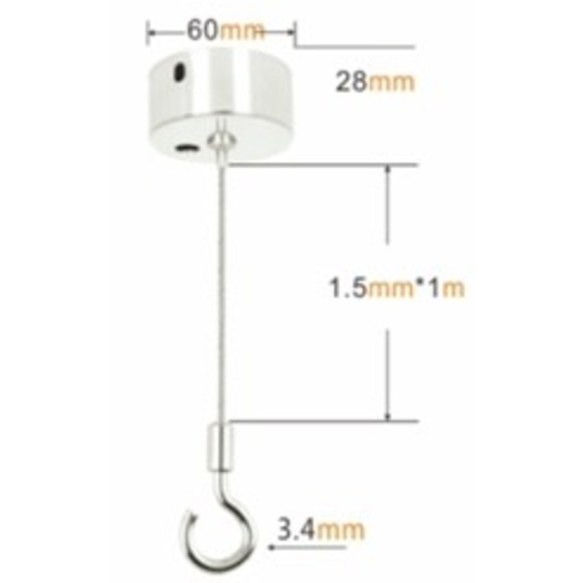 Suspension kit Wire Rope 5