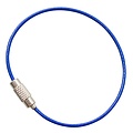 Steelwire 150 mm bracelet Blue