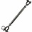 roestvaststaal. draadspanner m4 rvs