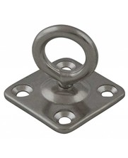 stainless Eyeplates 35mm with Turnable swivel