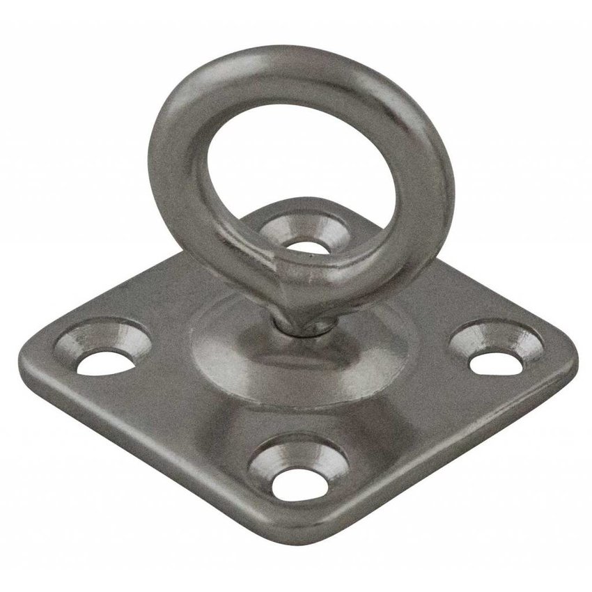 stainless Eyeplates 35mm with Turnable swivel