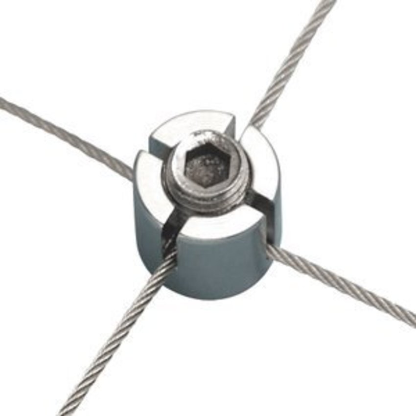 Edelstahl Drahtseil Kreuzklemme Drahtseilklemme 5mm