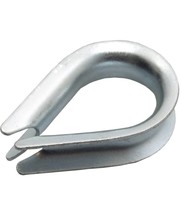 Wire rope thimble 10mm galvanized