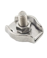 Wire Rope Clips Stainless 10 mm Stainless Simplex