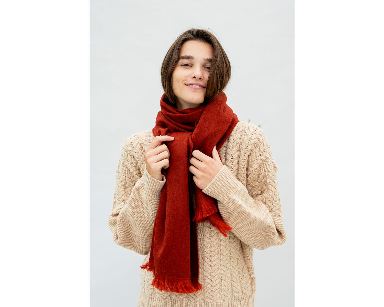 SLIM SOLID - Dark Red