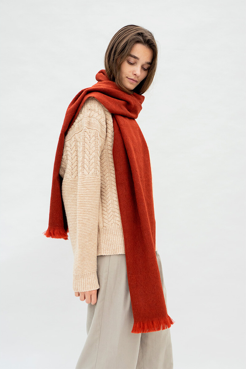 Dark Red Slim Solid