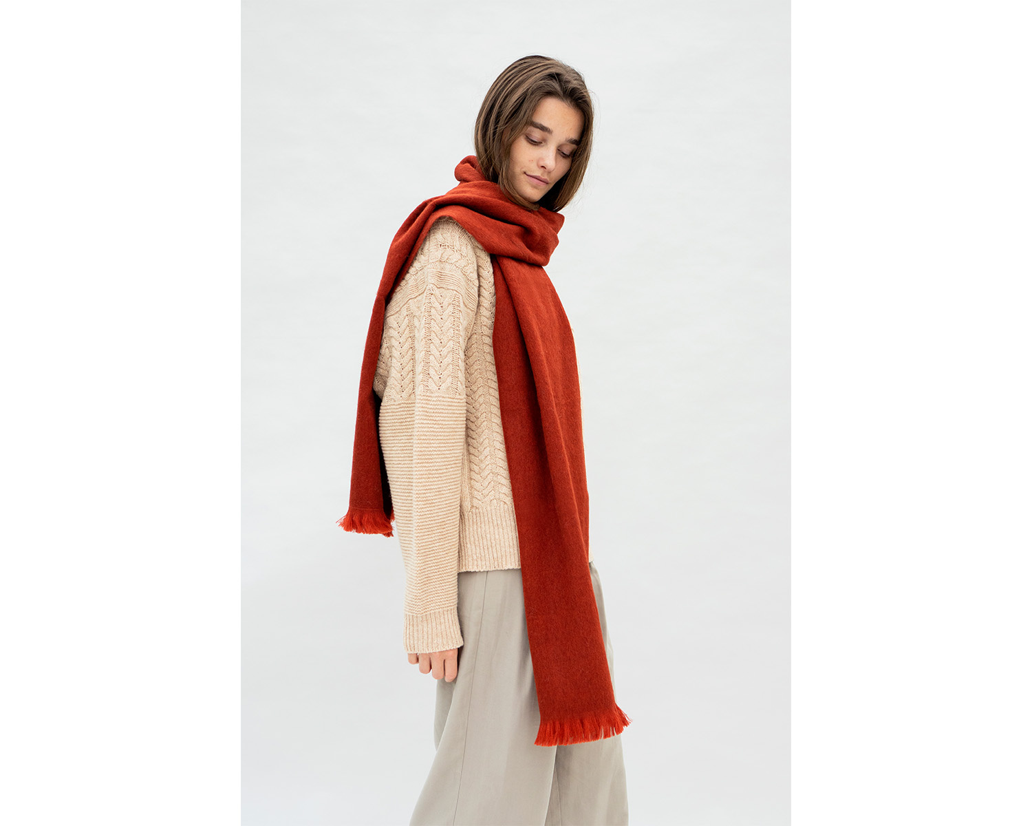 SLIM SOLID - Dark Red