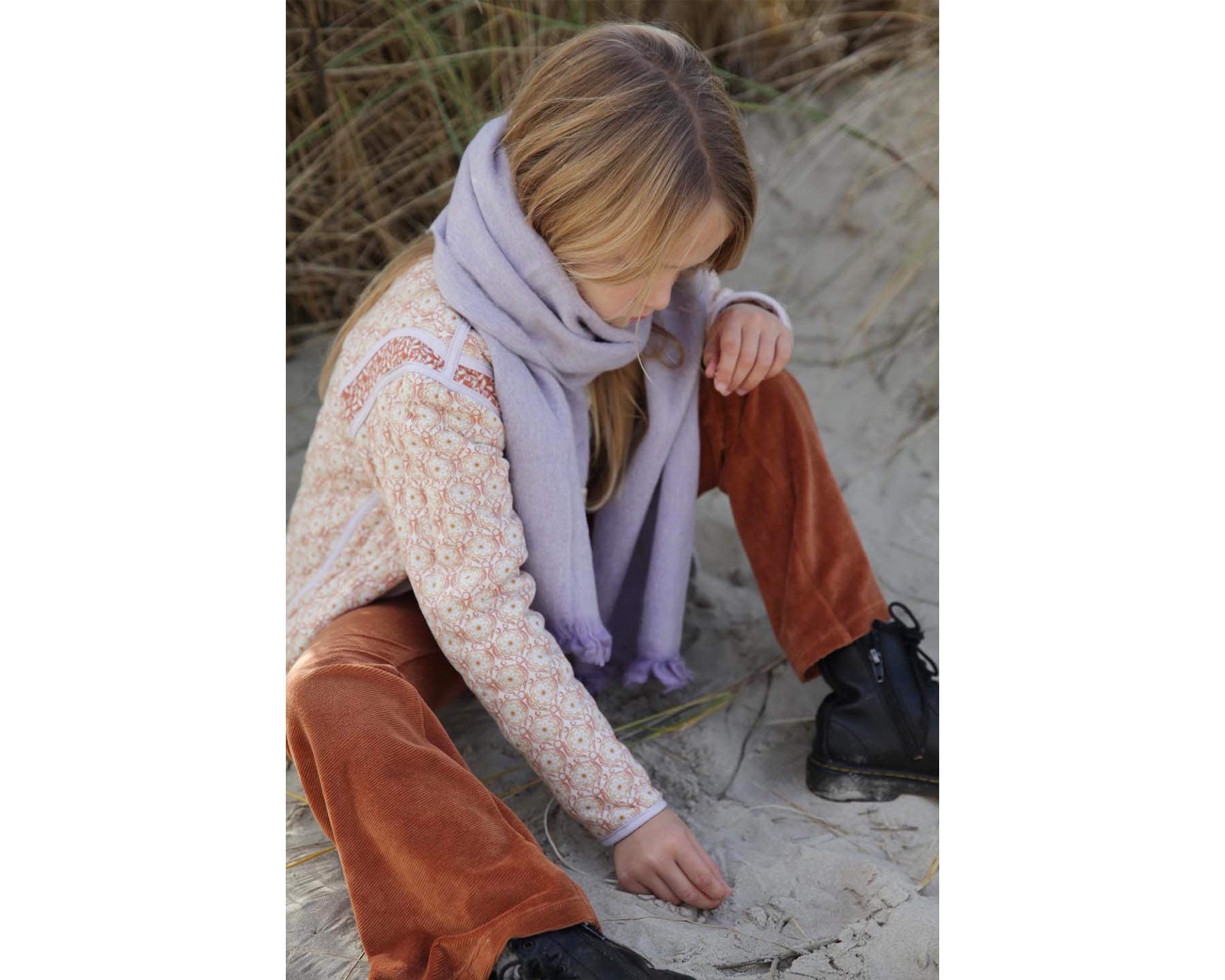Petit Sjaal - Lavender Frost
