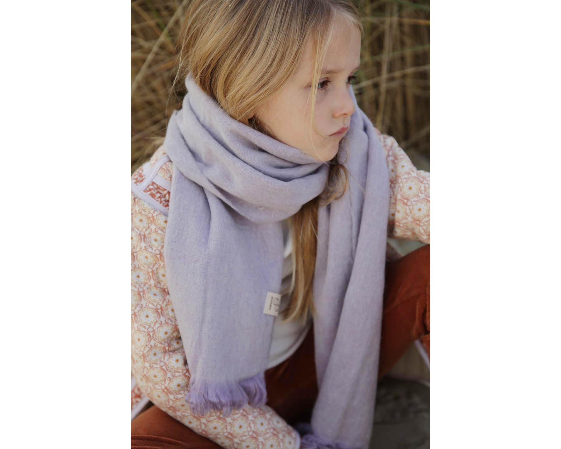 Petit Sjaal - Lavender Frost