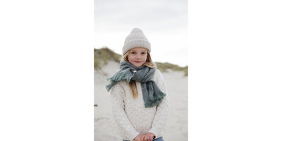 Petit Sjaal - Dark Sage