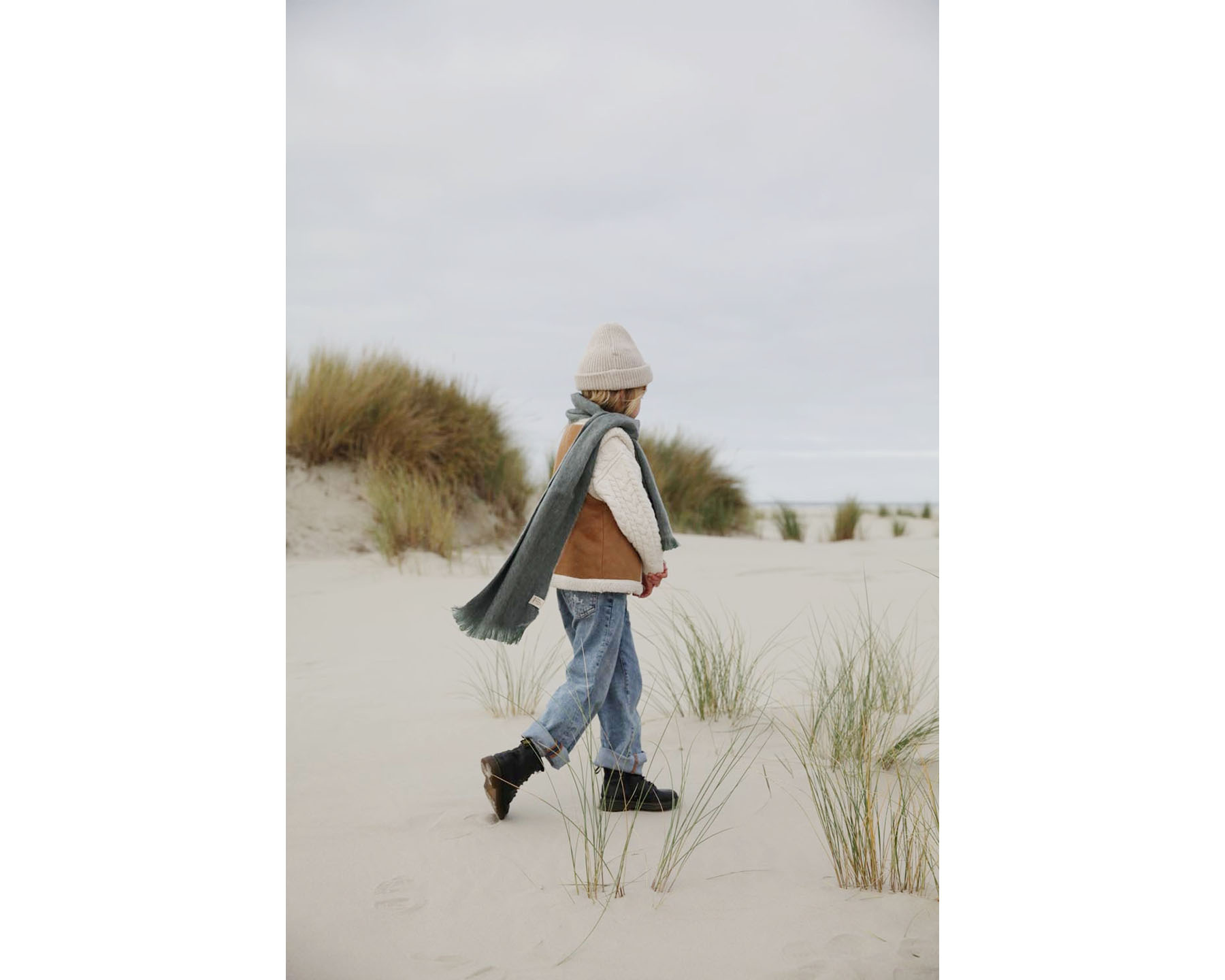 Petit Scarf - Dark Sage