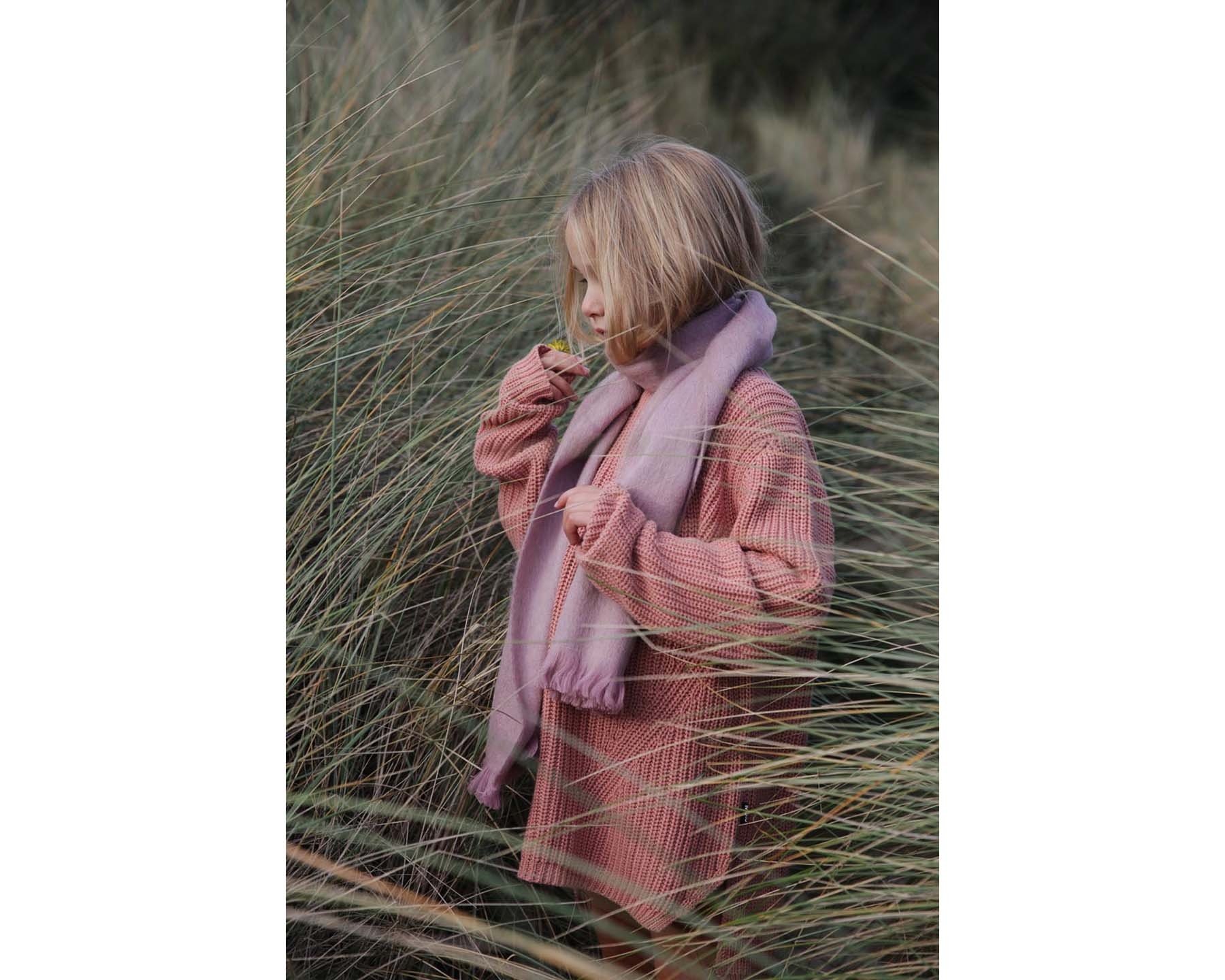 Petit Sjaal - Lilac Rose