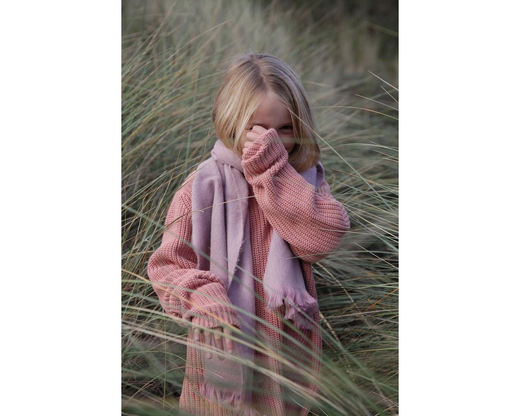 Petit Sjaal - Lilac Rose