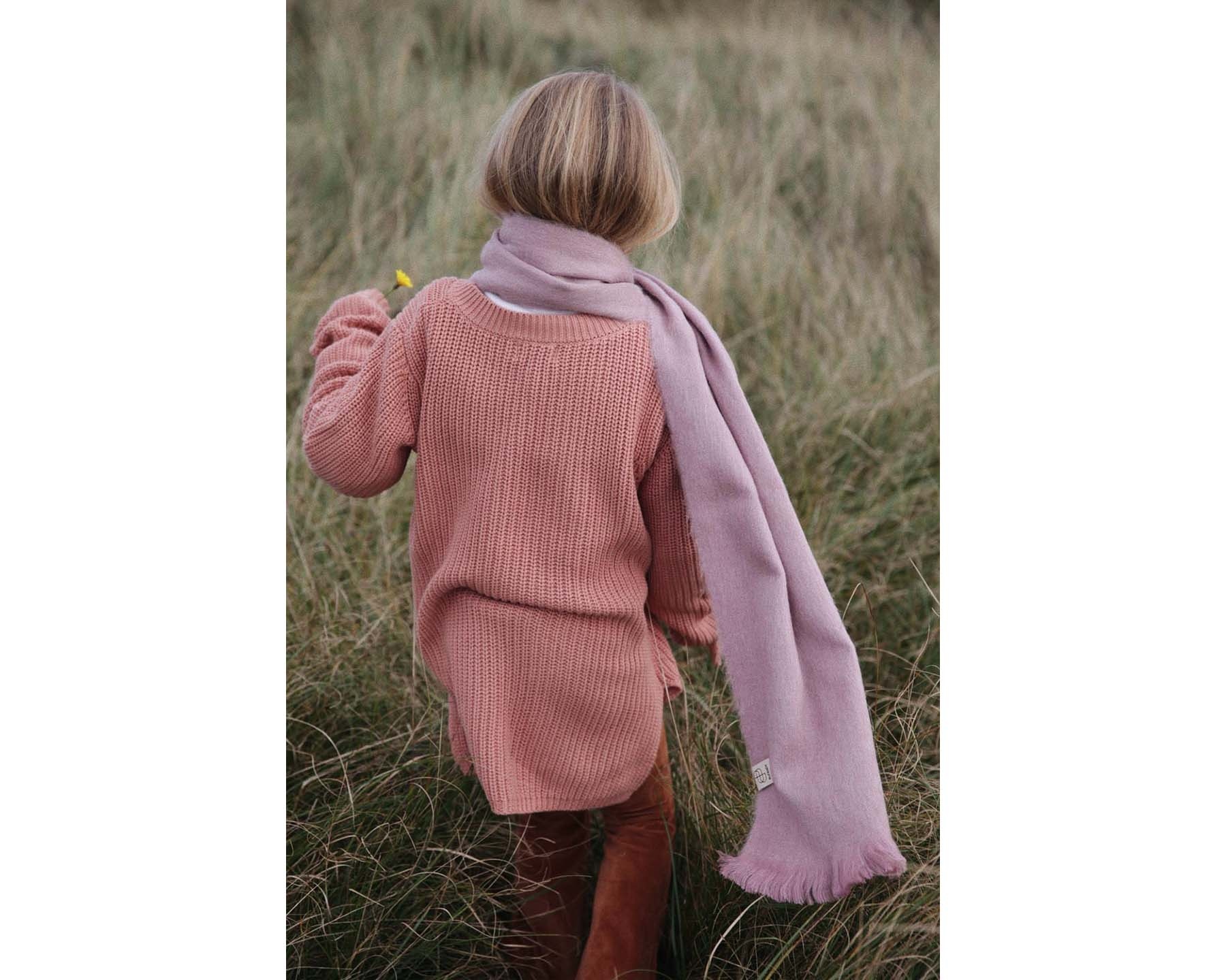 Petit Sjaal - Lilac Rose