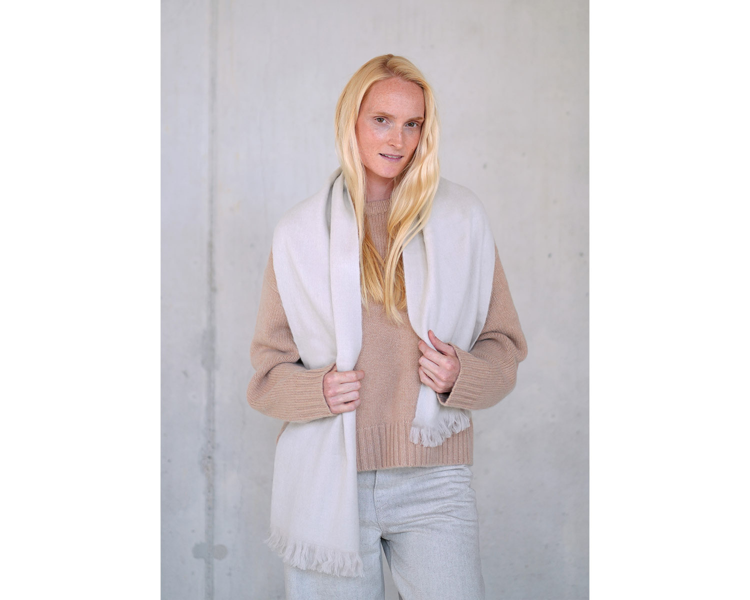 Petit Scarf - Butter Cream - Copy