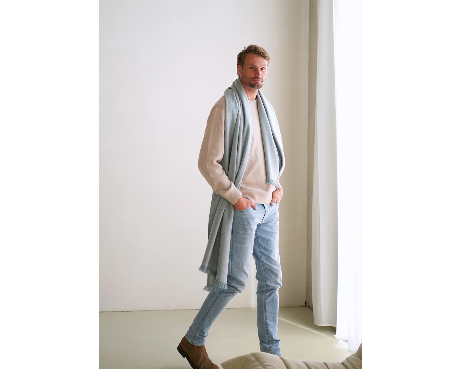 SLIM SOLID - Ash Blue