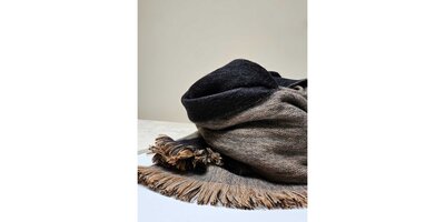 SLIM DOBLE - Black & Sandstone