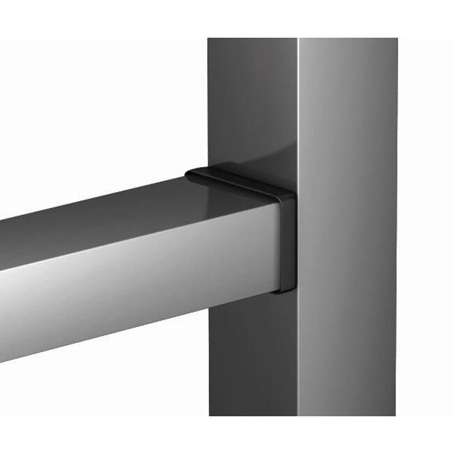 Spijlenhek staander 60x60 compleet - Gecoat