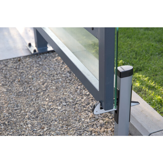 Aluminium poortvanger | UGC Locinox