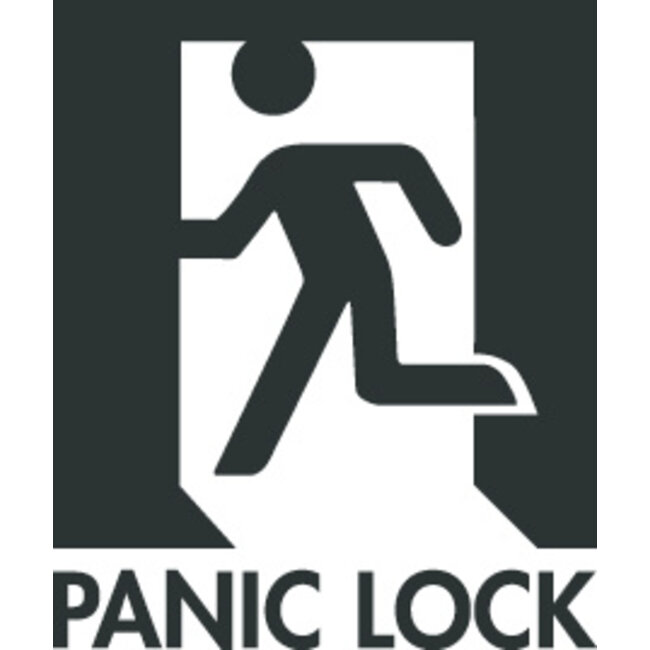 Anti-Paniekslot in opbouw Zilver