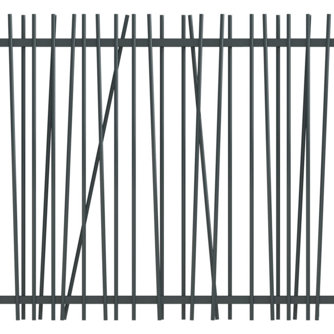 Spijlen Hekwerk Mikado