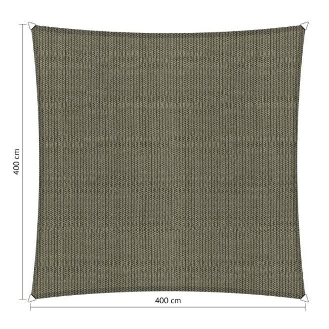 Schaduwdoek vierkant (diverse varianten/ afmetingen)