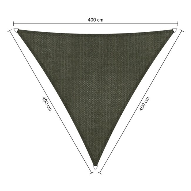 Schaduwdoek driehoek (diverse varianten/ afmetingen)