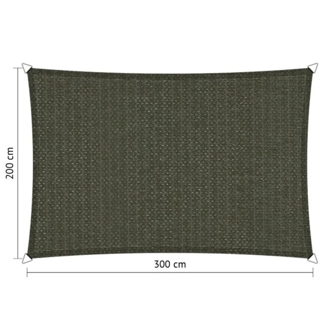 Schaduwdoek  rechthoek (diverse varianten/ afmetingen)