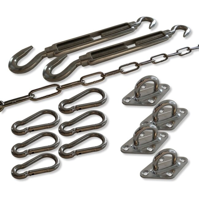 Schaduwdoek  rechthoek (diverse varianten/ afmetingen)