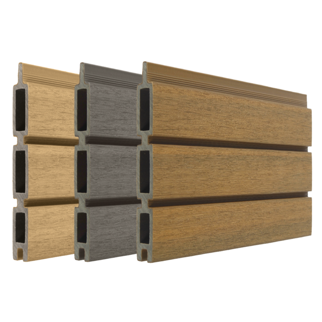 WPC modern fence board (21 x 160 mm)