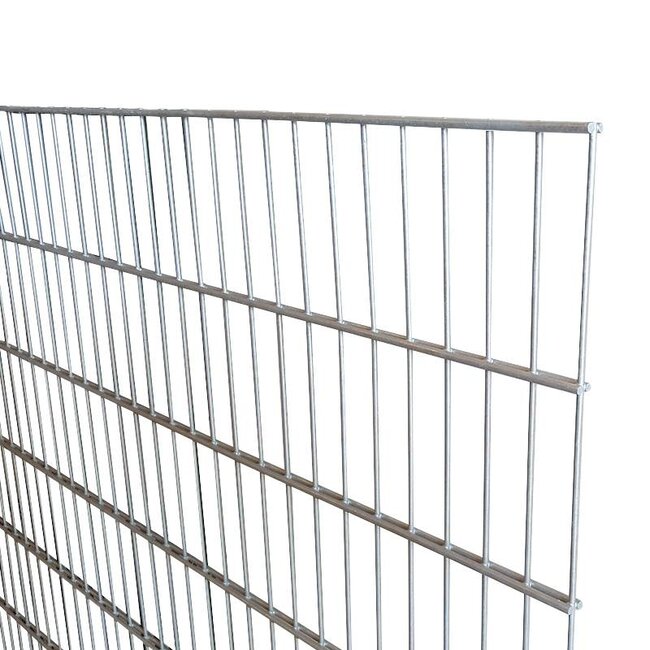 Dubbelstaafmat 6/5/6 mm Verzinkt 2.5 mtr breed - Licht beschadigd