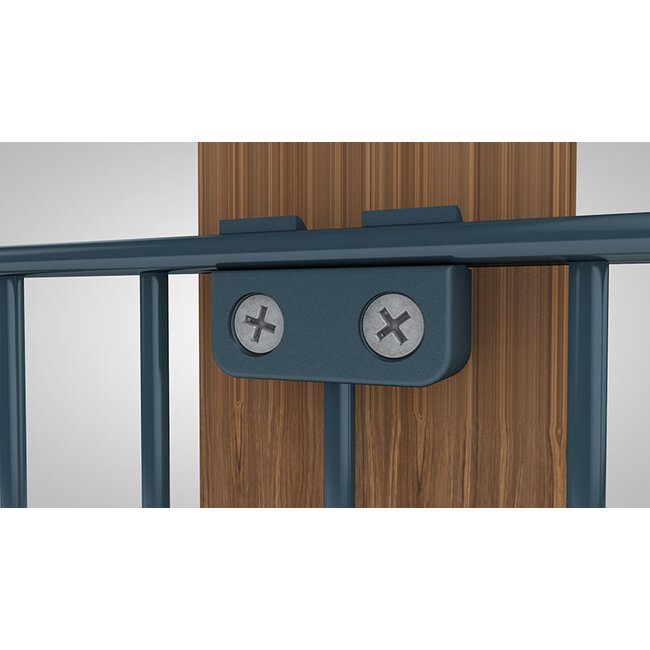 Plankhouder dubbelstaafmat hekwerk per 2st.