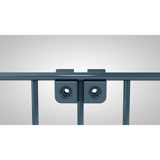 Plankhouder dubbelstaafmat hekwerk per 2st.