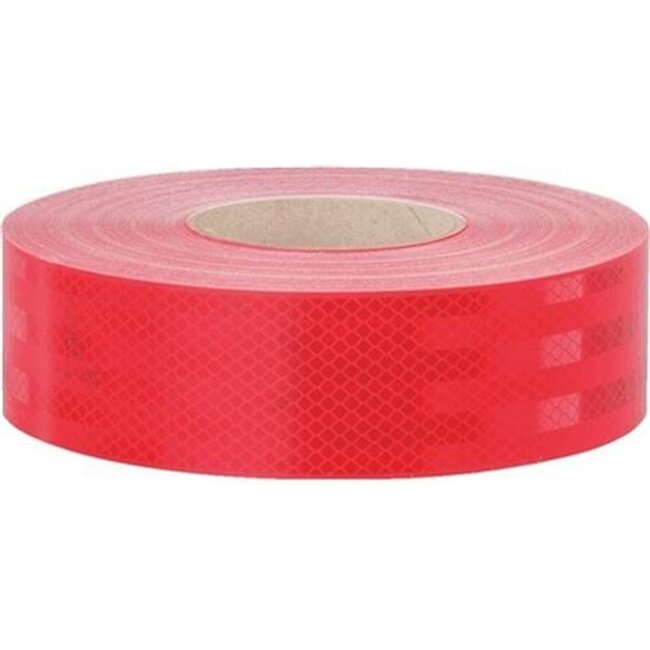 Reflecterende tape voor hekwerk- en/of poortstaander