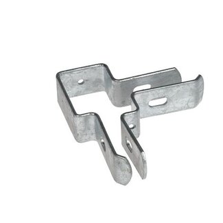 Langlip hoekbeugel voor koker 60 x 40 mm