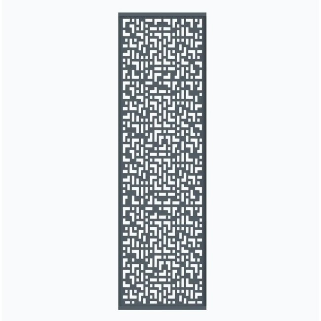 Aluminium decopaneel verticaal