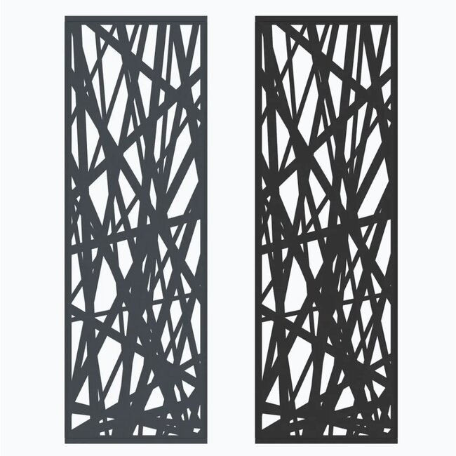 Aluminium decopaneel verticaal