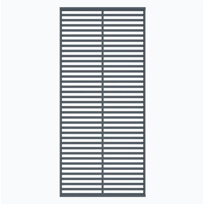 Aluminium decopaneel verticaal