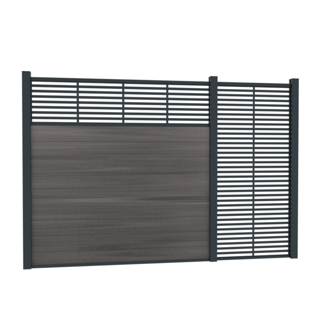 Aluminium decopaneel horizontaal