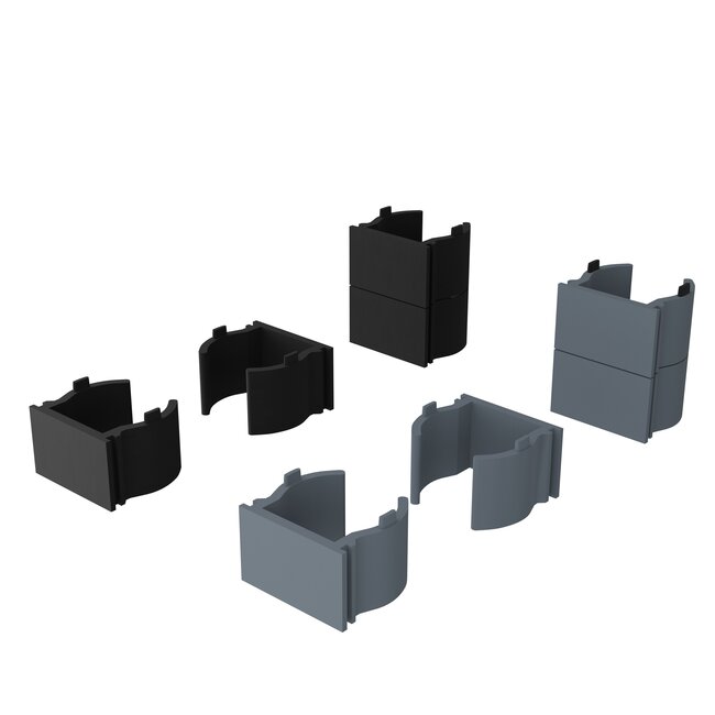 Afstandhouders voor aluminium lamellen