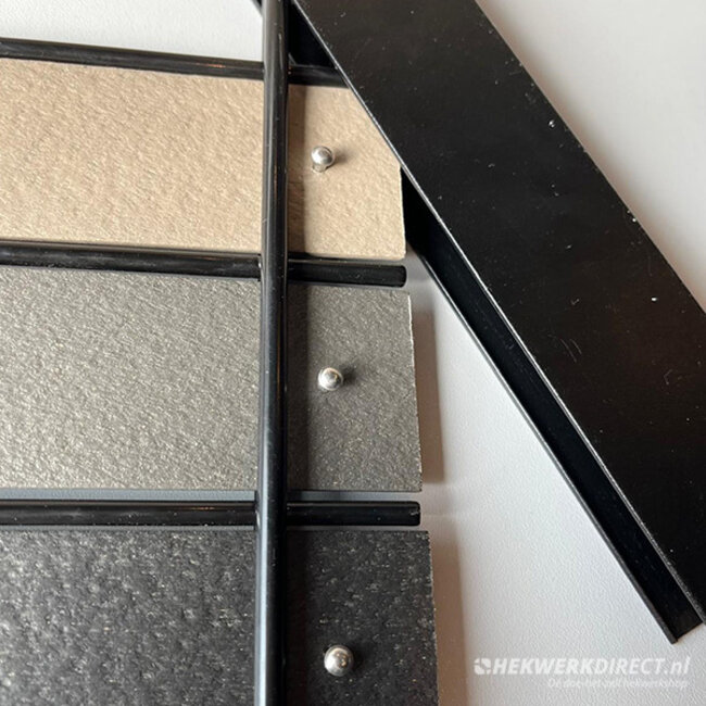 Aluminium afwerkprofiel voor lamellen