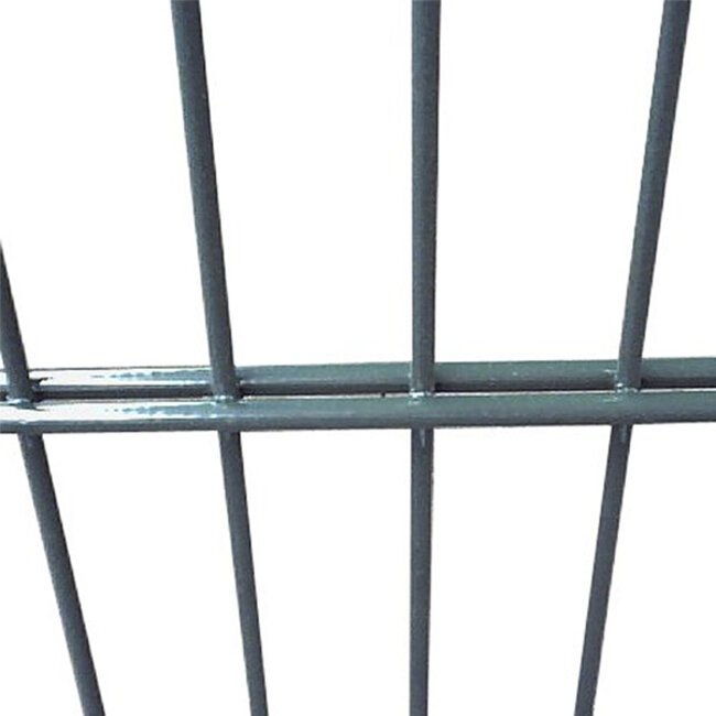 Compleet Pakket Dubbelstaafmat hekwerk 6/5/6mm - Gecoat