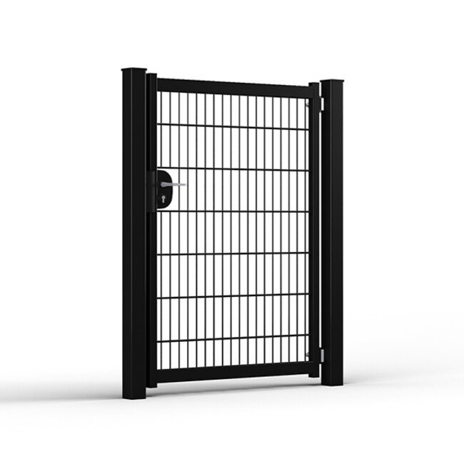 Looppoort dubbelstaafmat - gecoat 8/6/8 mm