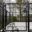 Looppoort dubbelstaafmat - gecoat 8/6/8 mm