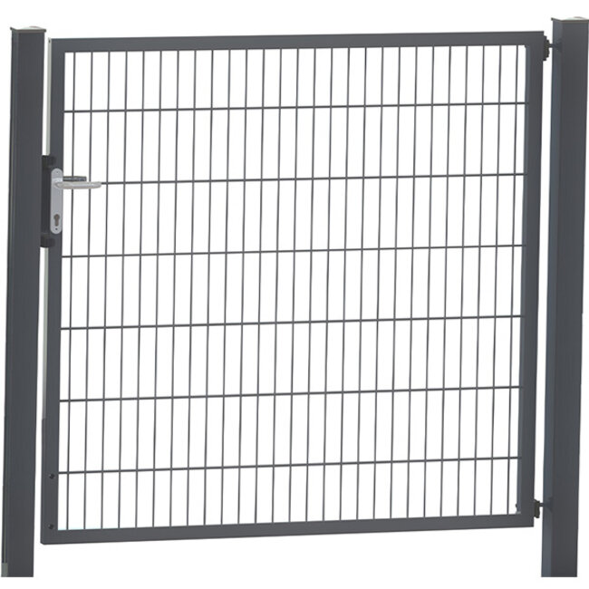 Looppoort dubbelstaafmat 6/5/6 mm - gecoat